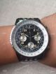 Copy Vintage Breitling Navitimer Stainless Steel Black Chronograph Watch - New Style (4)_th.jpg
